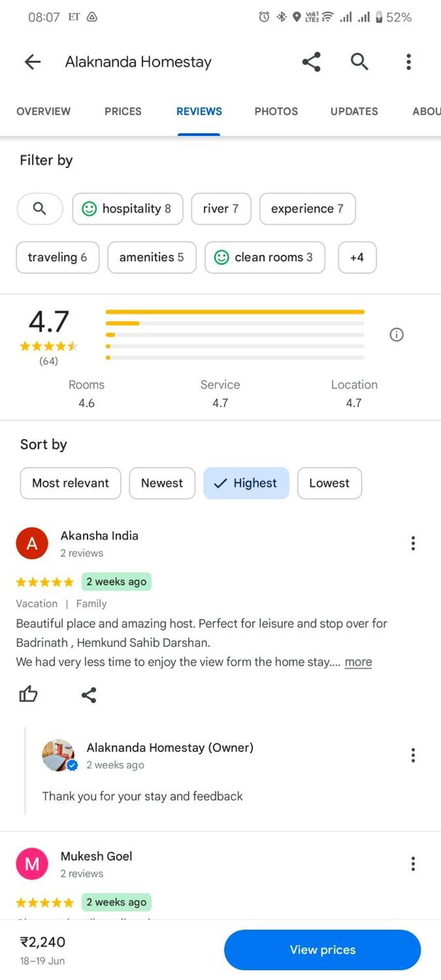 Alaknanda Homestay Karnaprayag Exterior photo